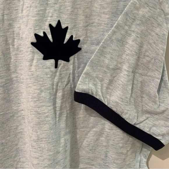 Men's Roots Blue Heather Short Sleeve Top - Picture 3 of 8